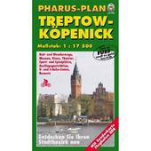  Pharus-Plan Treptow-Köpenick  - Wanderkarte