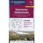  KOMPASS Fahrradkarte Hannover, Hildesheim 1:50.000, FK 3215  - Fahrradkarte