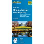  Radkarte Braunschweig und Umgebung 1 : 75.000  - Fahrradkarte