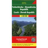  Tschechische Republik / Slowakische Republik  1 : 400 000. Autokarte  - Straßenkarte