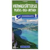  Vierwaldstättersee / Pilatus - Rigi - Mythen 20 Wanderkarte 1:40 000 matt laminiert  - Wanderkarte