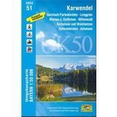  Karwendel 1 : 50 000 (UK50-51)  - Wanderkarte