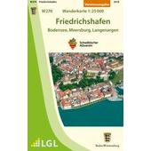  Friedrichshafen - Bodensee, Meersburg, Langenargen 1 : 25 000  - Wanderkarte