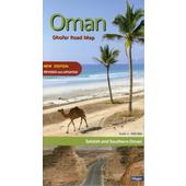  Oman: Dhofar Road Map  - Straßenkarte