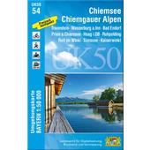  Chiemsee - Chiemgauer Alpen 1 : 50 000 (UK50-54)  - Wanderkarte