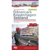  ADFC-Radtourenkarte DK3 Dänemark/Kopenhagen/Seeland 1:150.000 reiß- und wetterfest, GPS-Tracks Download, E-Bike geeignet  - Fahrradkarte