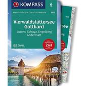  KOMPASS Wanderführer Vierwaldstättersee, Gotthard  - 
