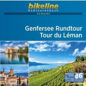  Genfersee Rundtour . Tour de Leman 1 : 50 000  - Radwanderführer
