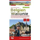  ADFC-RADTOURENKARTE BEL 2 BELGIEN WALLONIE,1:150.000  - Fahrradkarte