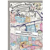 KIEZPLAN VON BERLIN  - Karte