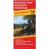  BERGISCHES LAND - RUHRGEBIET - NIEDERRHEIN 1:200 000  - Straßenkarte