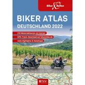  BIKER ATLAS DEUTSCHLAND 2022  - Reiseführer