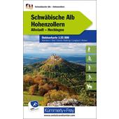  SCHWÄBISCHE ALB - HOHENZOLLERN NR. 41 OUTDOORKARTE  - Wanderkarte