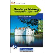  FLENSBURG - SCHLESWIG NR. 09 OUTDOORKARTE DEUTSCHLAND  - Wanderkarte