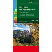  EIFEL - MOSEL - HUNSRÜCK - WESTERWALD, AUTOKARTE 1:150.000  - Straßenkarte