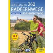  ADFC-RATGEBER 260 RADFERNWEGE IN DEUTSCHLAND  - Radwanderführer