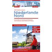  ADFC-RADTOURENKARTE NL 1 NIEDERLANDE NORD, 1:150.000  - Fahrradkarte