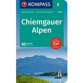  KOMPASS WANDERFÜHRER CHIEMGAUER ALPEN, 65 TOUREN  - 