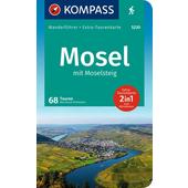  KOMPASS WANDERFÜHRER MOSEL MIT MOSELSTEIG, 46 TOUREN  - 