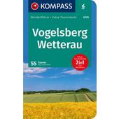  KOMPASS WANDERFÜHRER VOGELSBERG-WETTERAU, 55 TOUREN  - 