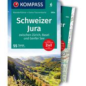  KOMPASS WANDERFÜHRER SCHWEIZER JURA, 55 TOUREN  - Wanderführer