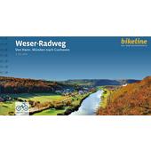  WESER-RADWEG  - Radwanderführer