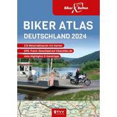  BIKER ATLAS DEUTSCHLAND 2024  - Reiseführer