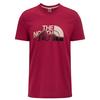  S/S MOUNTAIN LINE TEE Männer - T-Shirt - RUMBA RED