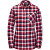  BOW RIVER SHIRT Frauen - Outdoor Bluse - INDIAN RED CHECKS