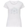  FLÜHLI PRINTED T-SHIRT Frauen - T-Shirt - BRIGHT WHITE