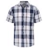 Royal Robbins SAWTOOTH PLAID S/S Herren Outdoor Hemd CLOUD - CLOUD