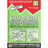  IGC Italien 1 : 50 000 Wanderkarte 01 Valli di Susa, Chisone e Germanasca - Wanderkarte - NOPUBLISHER