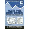  IGC Italien 1 : 50 000 Wanderkarte 10 Monte Rosa - Wanderkarte - NOPUBLISHER