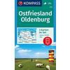  KOKA 410 OSTFRIESLAND, OLDENBURG - Wanderkarte - NOPUBLISHER