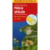  MARCO POLO Karte Italien 11. Apulien 1:200 000 - Straßenkarte - NOPUBLISHER