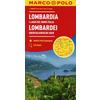  MARCO POLO Karte Italien 02. Lombardei, Oberitalienische Seen 1:200 000 - Straßenkarte - NOPUBLISHER