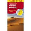  MARCO POLO Länderkarte Marokko 1:800 000 - Straßenkarte - NOPUBLISHER