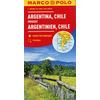  MARCO POLO Kontinentalkarte Argentinien, Chile 1:4 000 000 - Straßenkarte - NOPUBLISHER