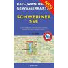 Schweriner See 1 : 35 000 Rad-, Wander- und Gewässerkarte - Fahrradkarte - NOPUBLISHER