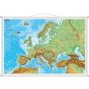 Europa, physisch 1 : 7 500 000. Wandkarte Kleinformat mit Metallstäben 1