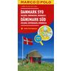  MARCO POLO Karte Dänemark Süd 1:200 000 - Straßenkarte - NOPUBLISHER