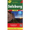  Salzburg, Autokarte 1:150.000, Top 10 Tips - Straßenkarte - NOPUBLISHER