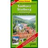 Südharz, Stolberg und Umgebung 1 : 35 000. Radwander-und Wanderkarte 1