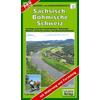  Wander- und Radwanderkarte Sächsisch-Böhmische Schweiz 1 : 30 000 - Wanderkarte - BARTHEL DR.