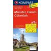  Münster - Hamm - Gütersloh 1 : 70 000 - Fahrradkarte - KOMPASS KARTEN GMBH