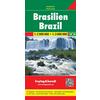 Brasilien 1 : 2 000 000 / 1 : 3 000 000 Straßenkarte FREYTAG + BERNDT - FREYTAG + BERNDT