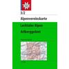 Alpenvereinskarte Blatt 3/2 Lechtaler Alpen, Arlberggebiet 1