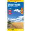  ADFC-Regionalkarte Uckermark, 1:75.000, reiß- und wetterfest, GPS-Tracks Download - Fahrradkarte - BVA BIELEFELDER VERLAG