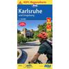  ADFC-Regionalkarte Karlsruhe und Umgebung,1:50.000, reiß- und wetterfest, GPS-Tracks Download - Fahrradkarte - BVA BIELEFELDER VERLAG