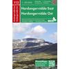  Hardangervidda Ost, Wander - Radkarte 1 : 50 000 - Wanderkarte - FREYTAG + BERNDT